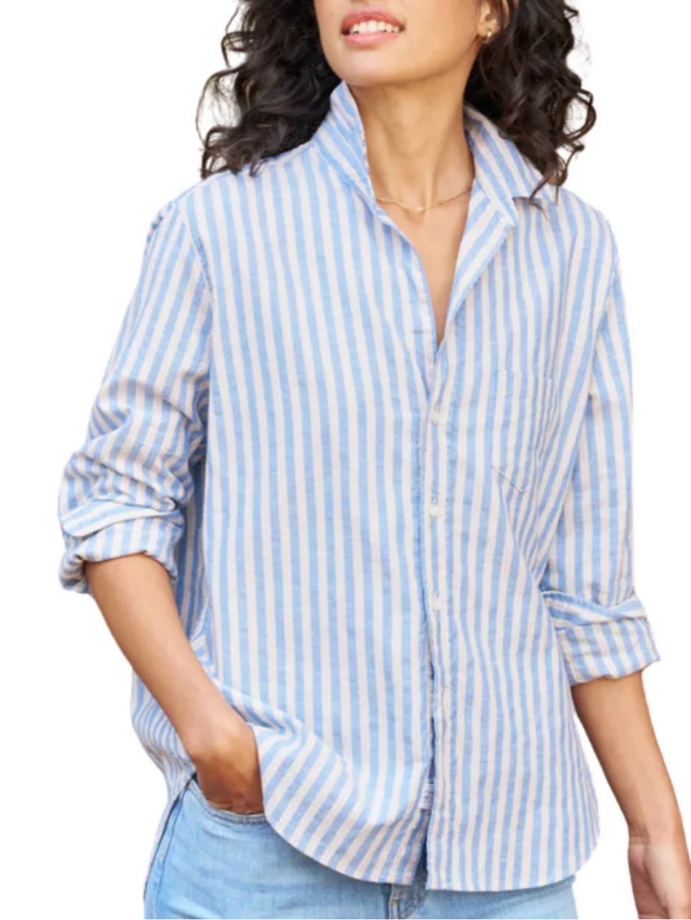 📚Frank & Eileen Striped Buttondown📚